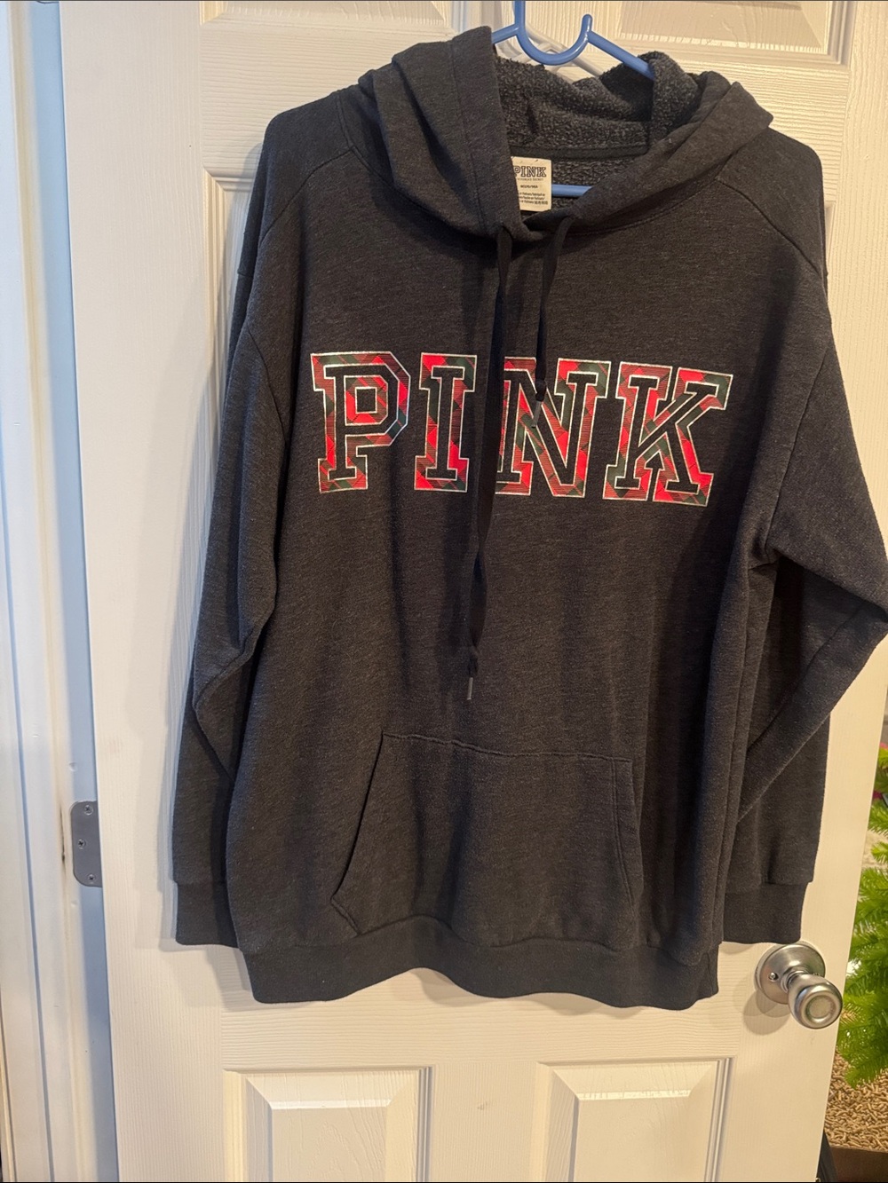 Pink hoodie